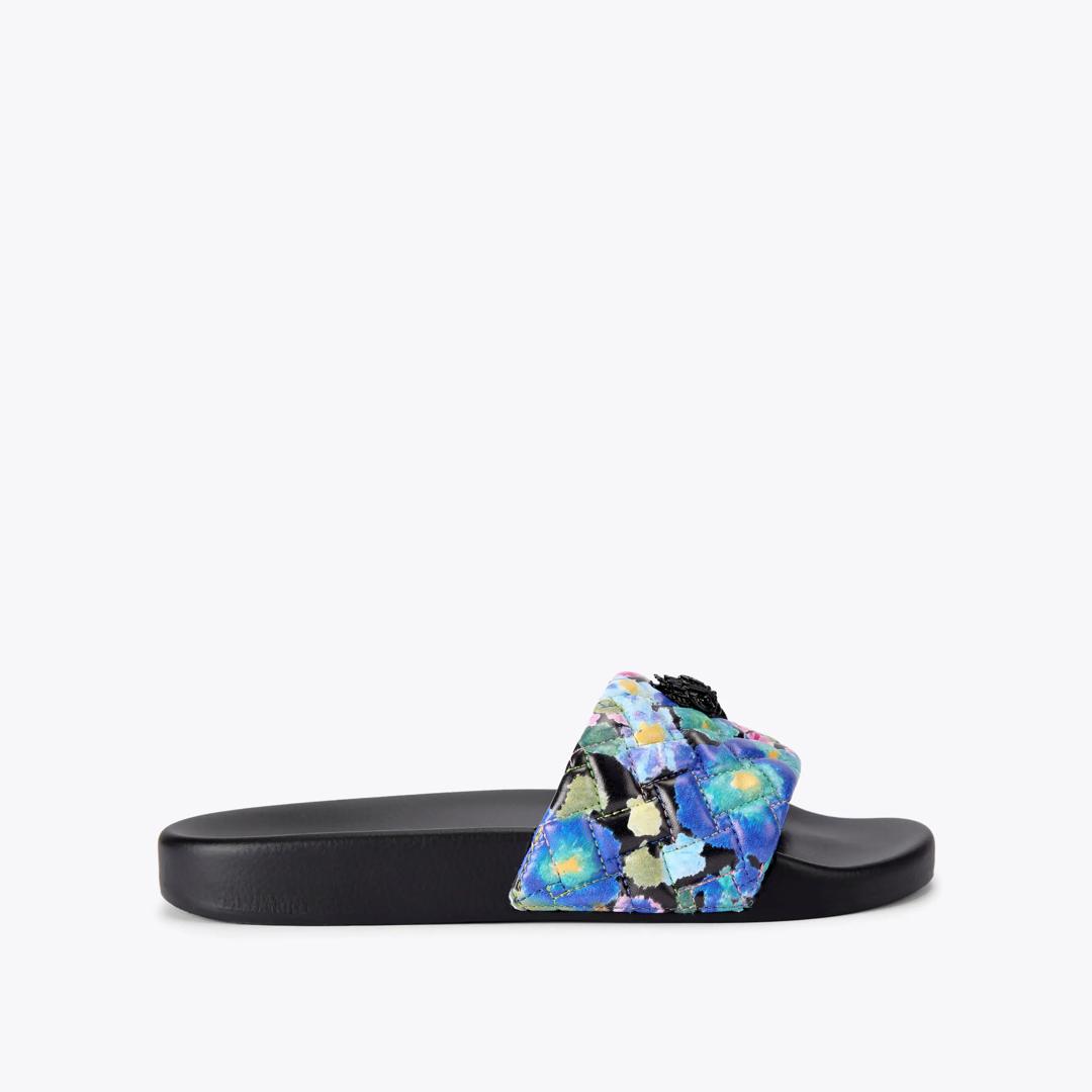Aurora Mosaic Designer Slide Sandal