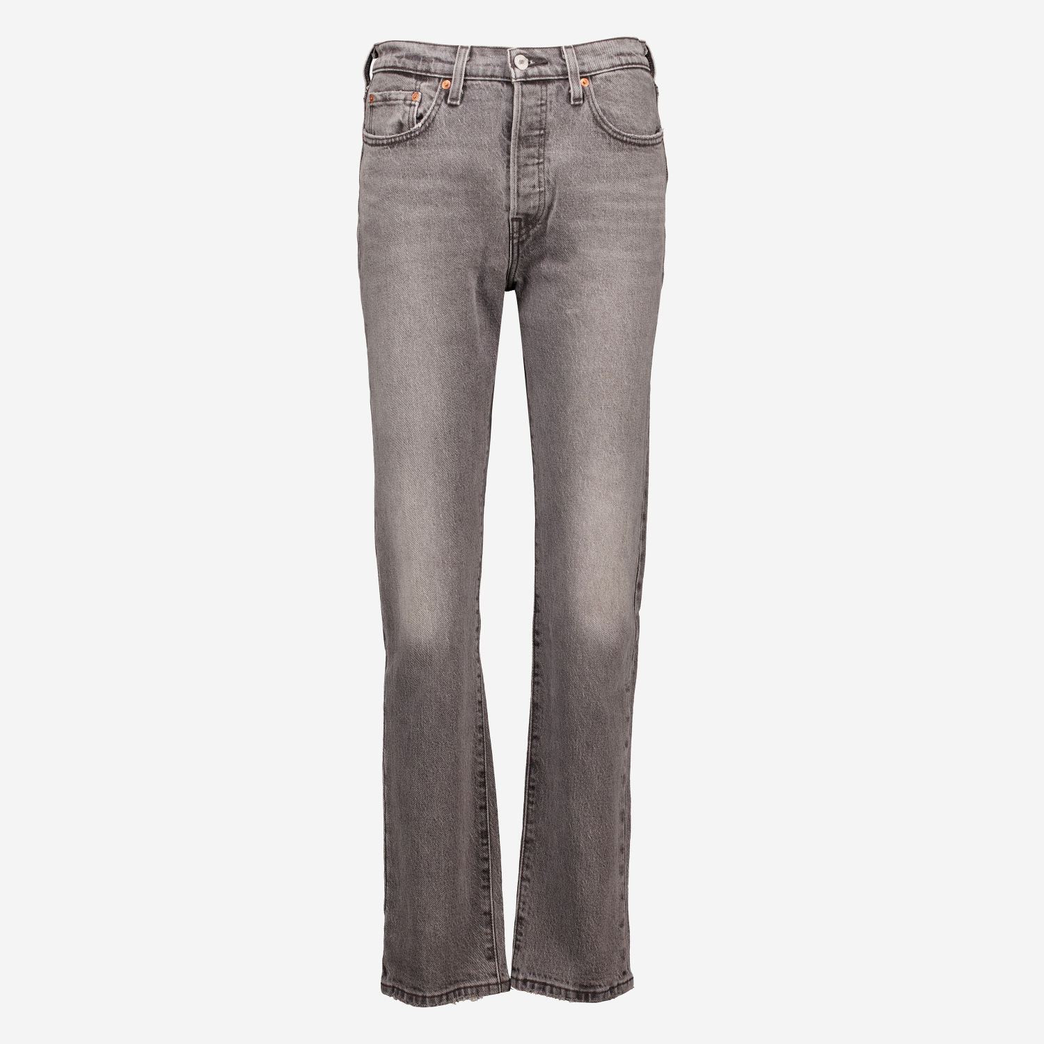 Grey 501 Original Straight Jeans