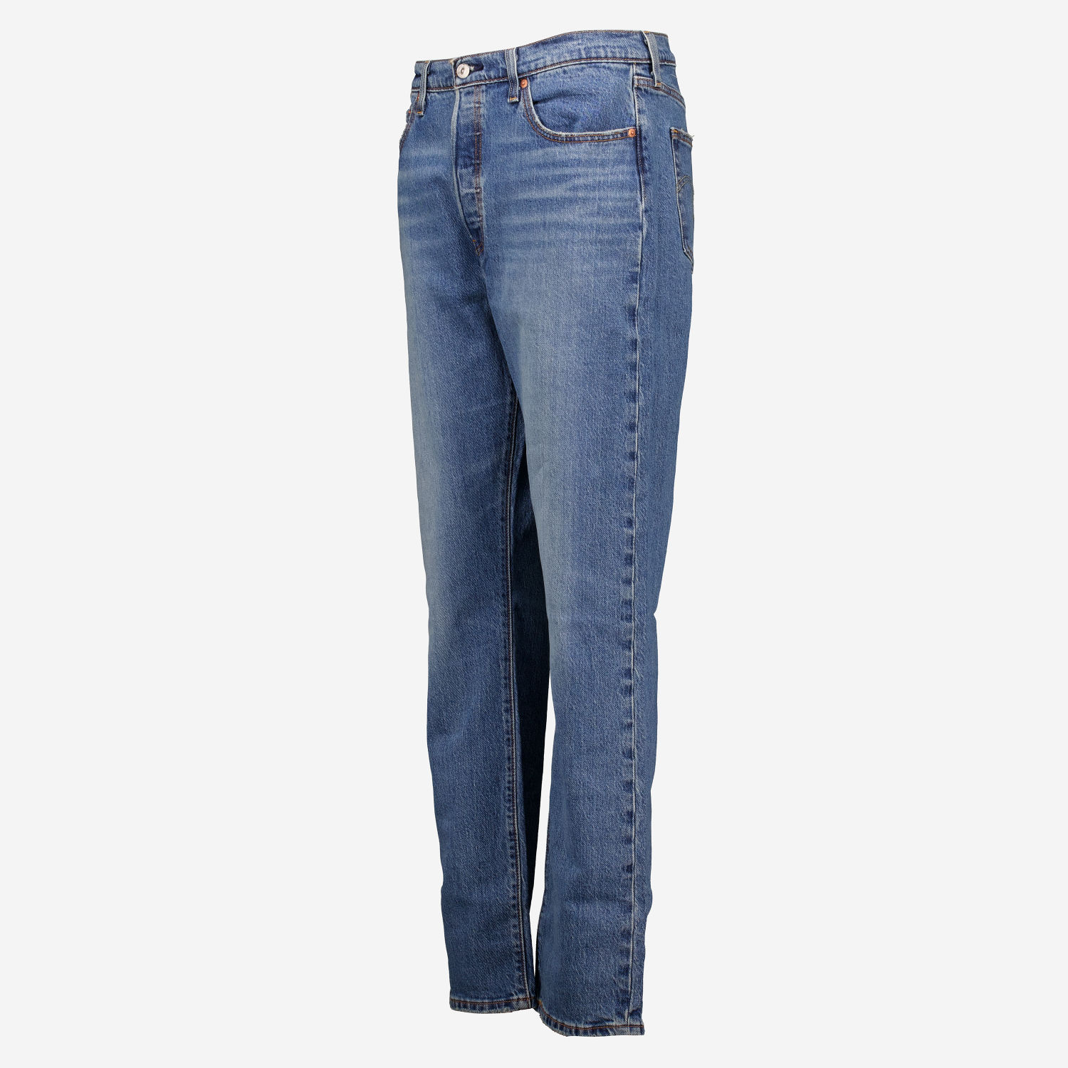 Blue 501 Original Straight Jeans 2