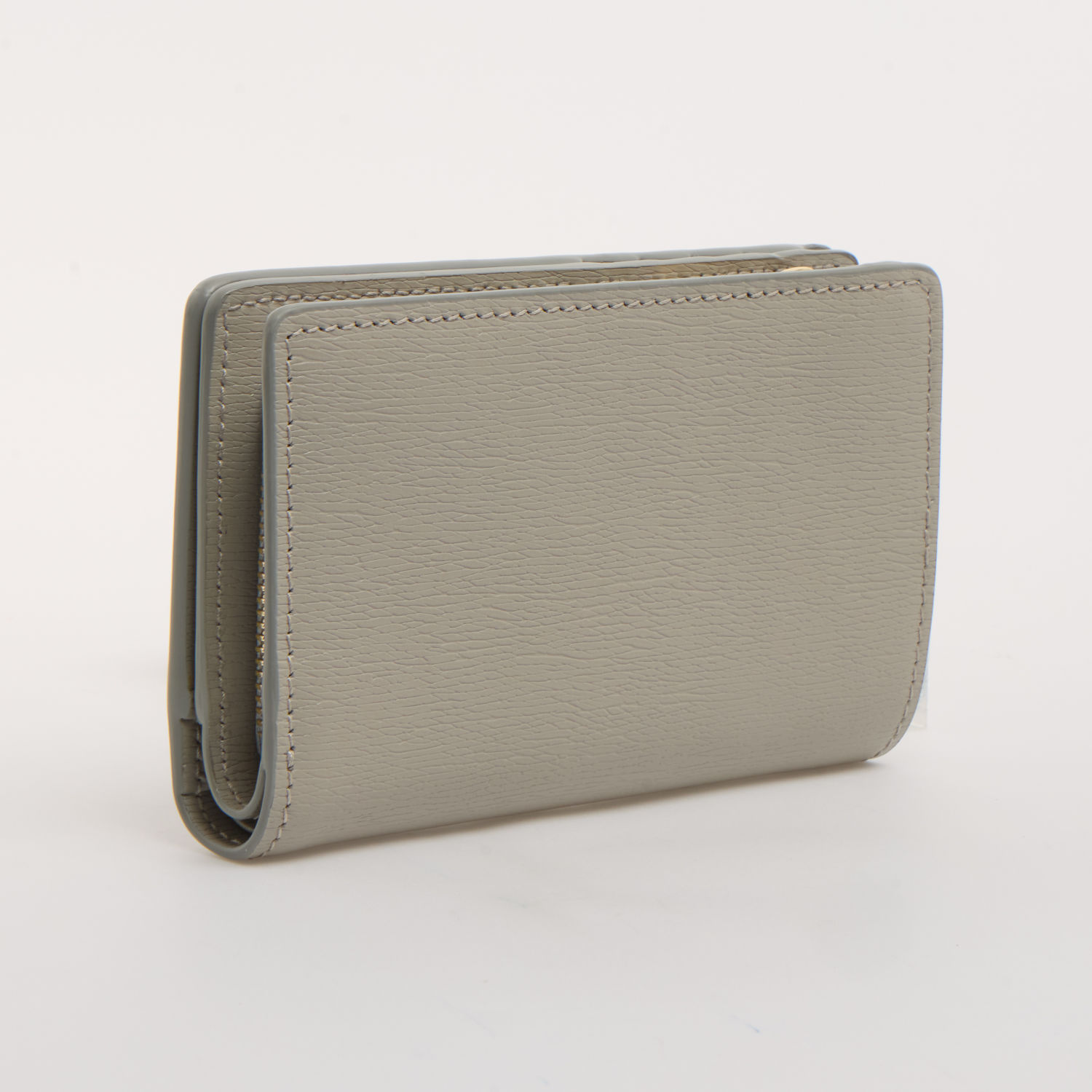 Grey Leather Purse 2