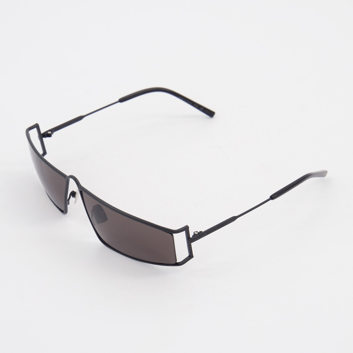  Black SL 606 Rectangle Sunglasses 2