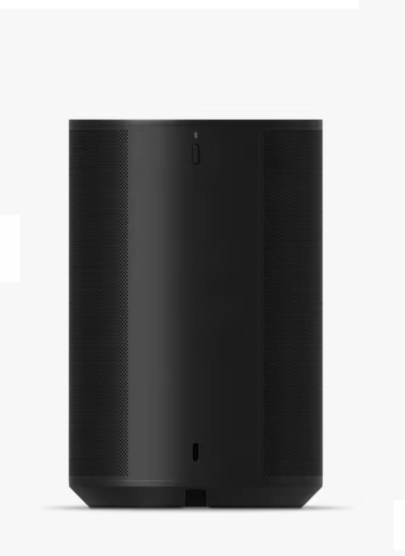 Era 100 Smart Speaker - Wireless Bluetooth & Wi‑Fi Speaker (Black) 4