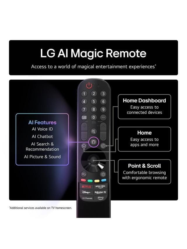 65-Inch OLED evo AI 4K Smart TV (2025 Model) 4