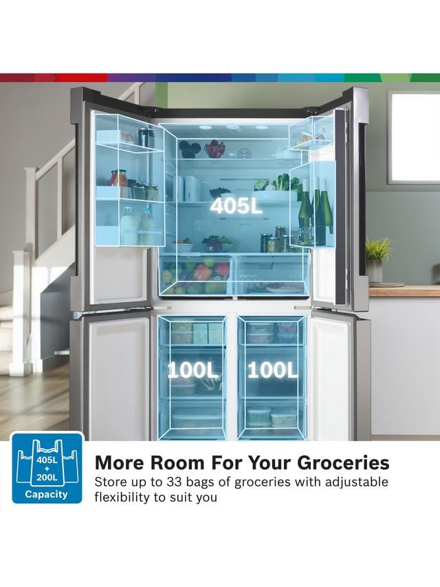 Series 6 French Door Fridge Freezer - Stainless Steel 4