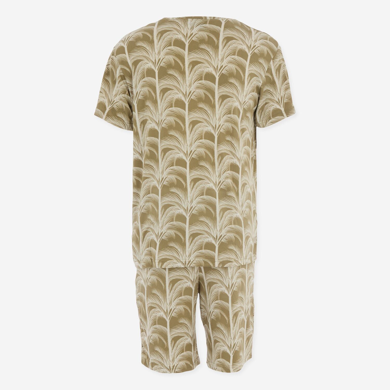 Sage & Natural Palm Printed Lounge Pyjama Set 2