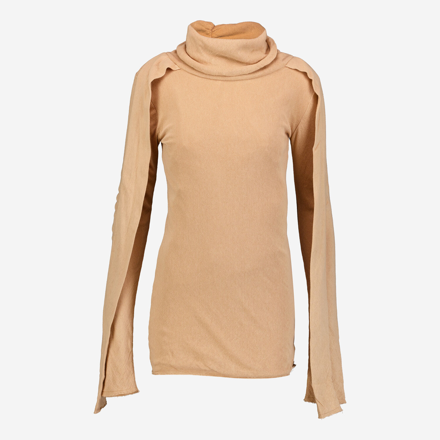 Women's Ribbed Cowl Neck Long Sleeve Top  2