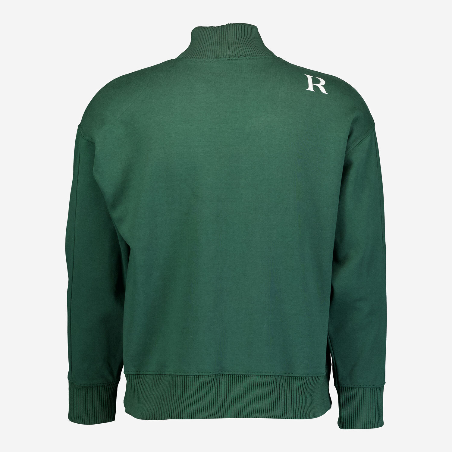 Green Rabbit Logo High-Neck Sweatshirt 2