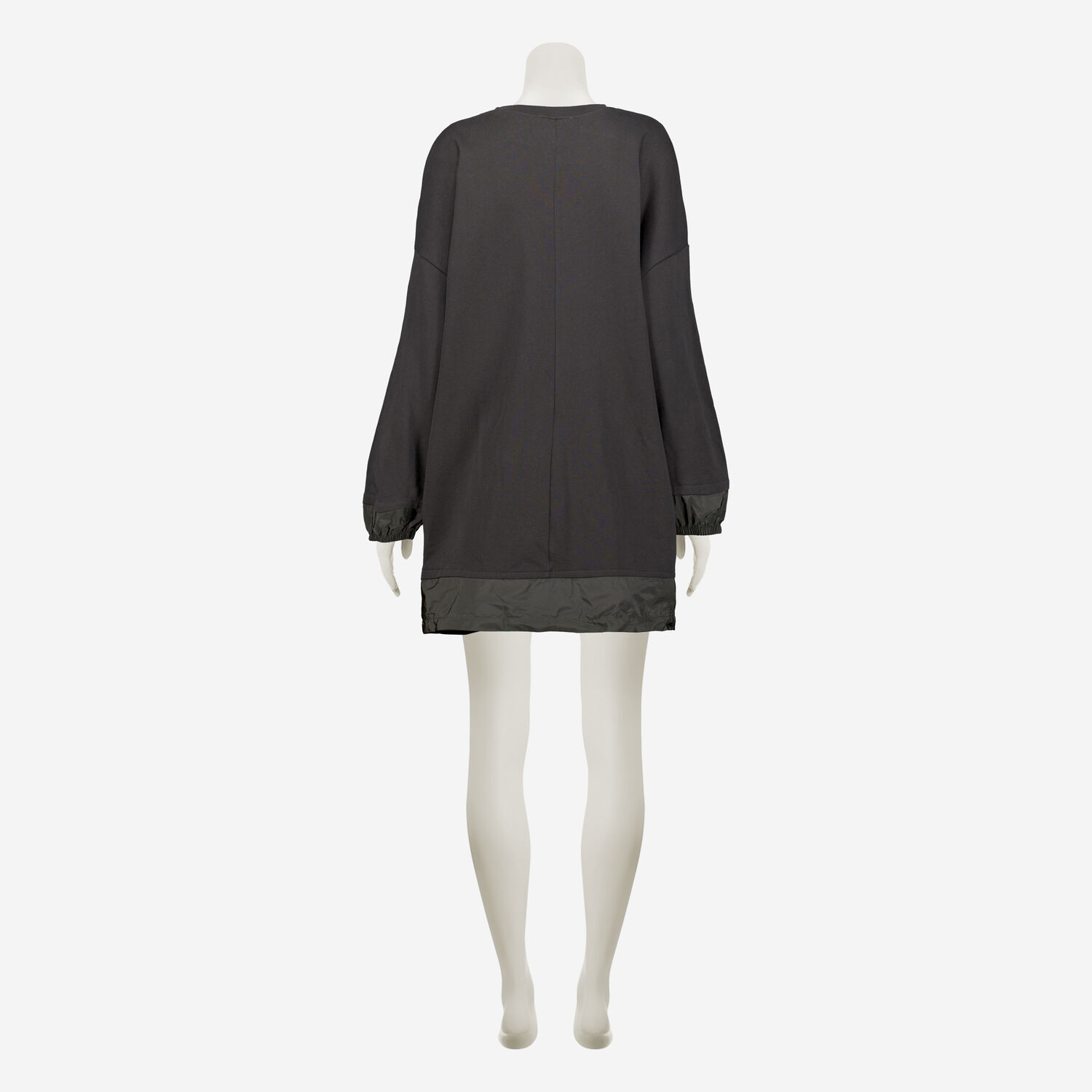 Black Dual Oversized Pocket Sweatshirt 2