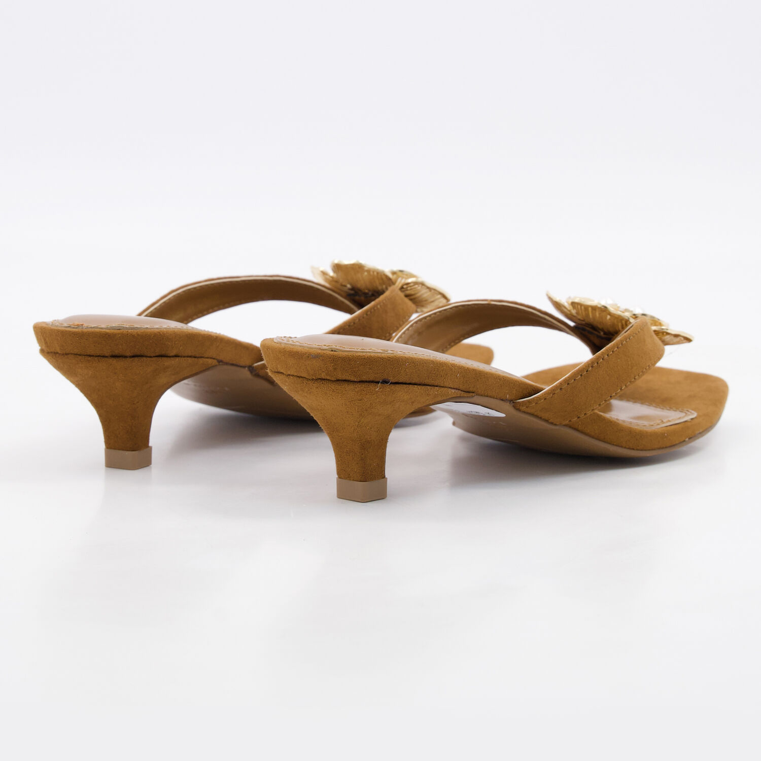 Brown Mabel Heeled Sandals 2