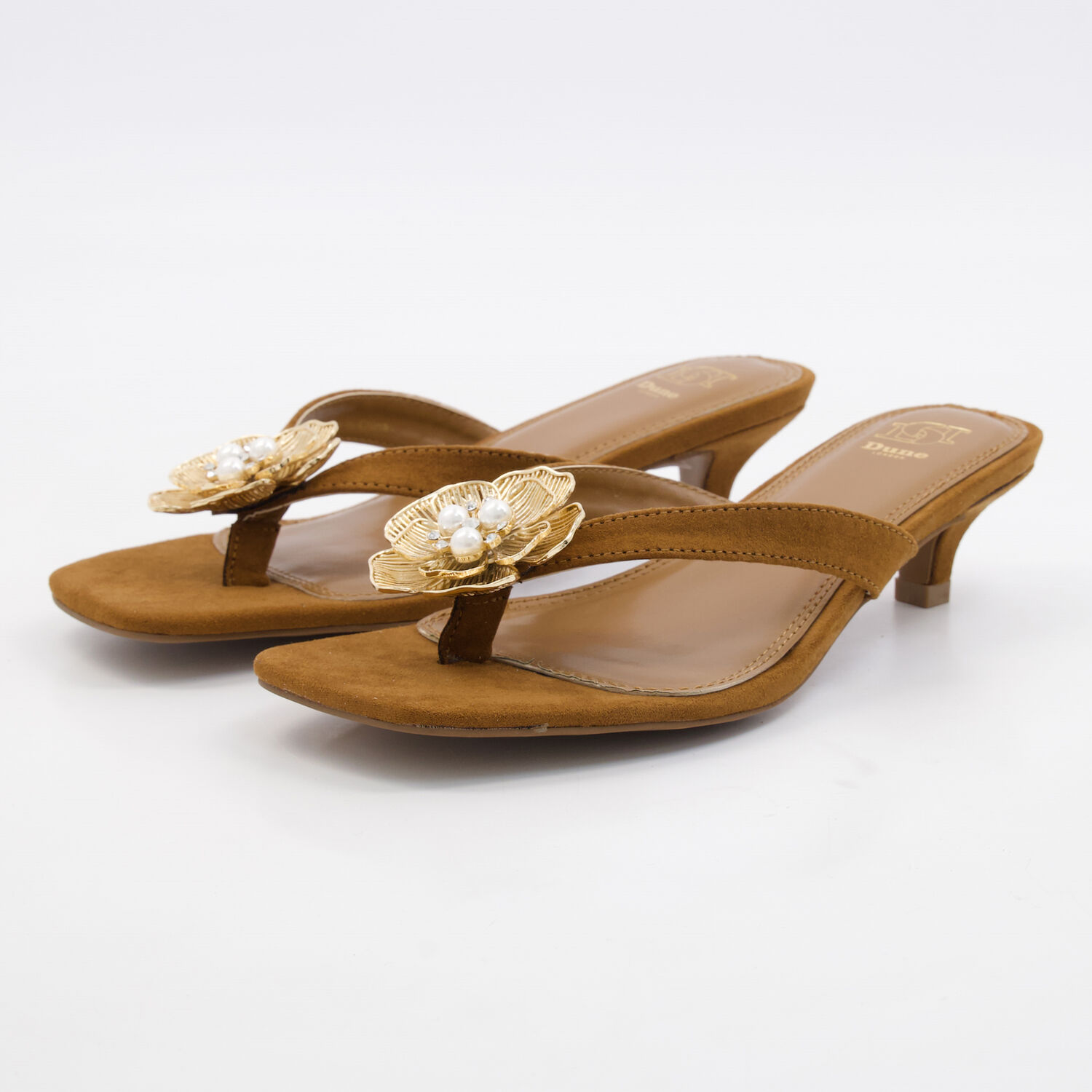 Brown Mabel Heeled Sandals 3
