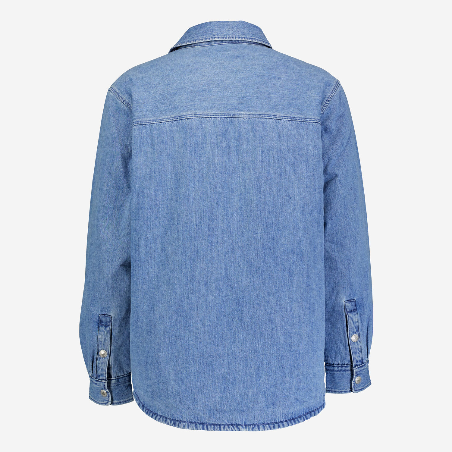 Blue Denim Bryant Padded Overshirt Jacket 2