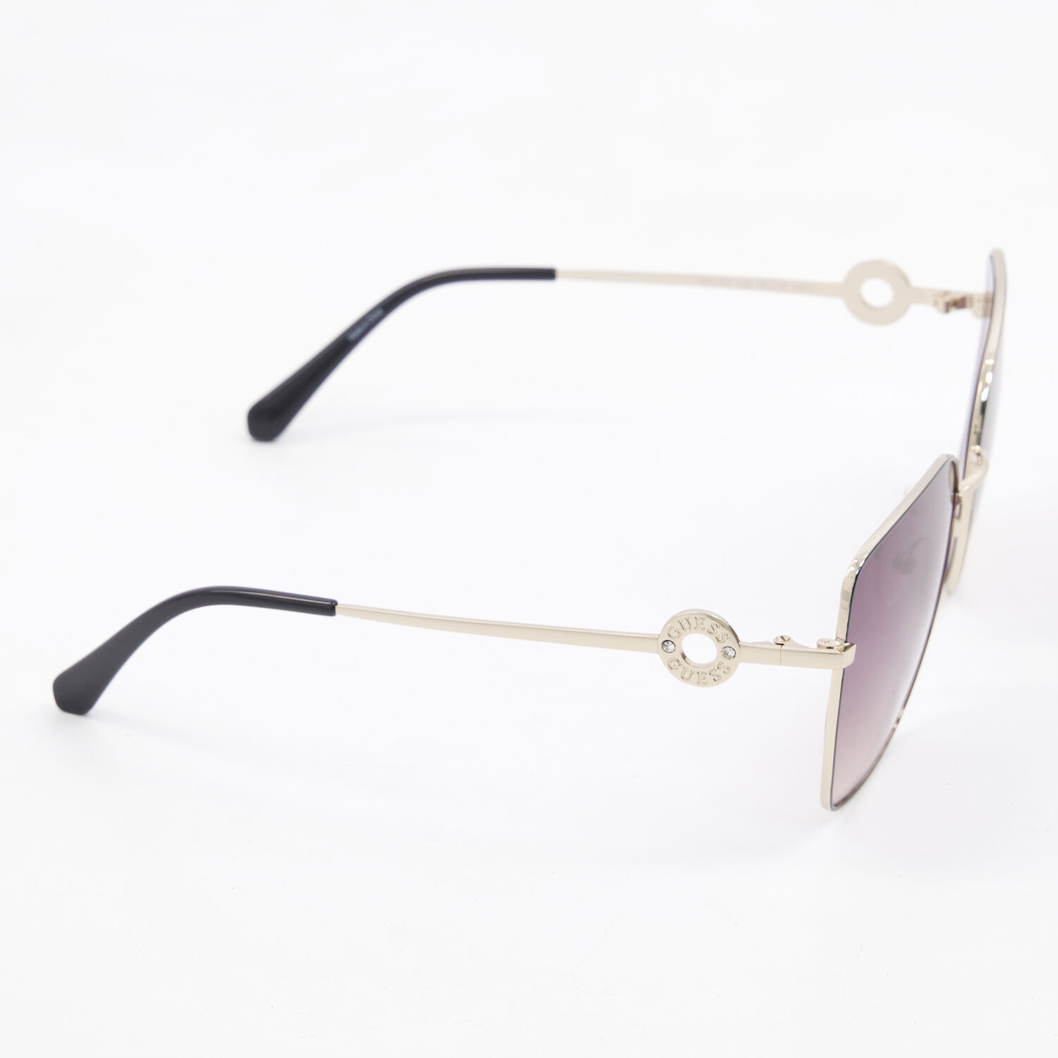  Black & Gold GF6183 Square Sunglasses 3