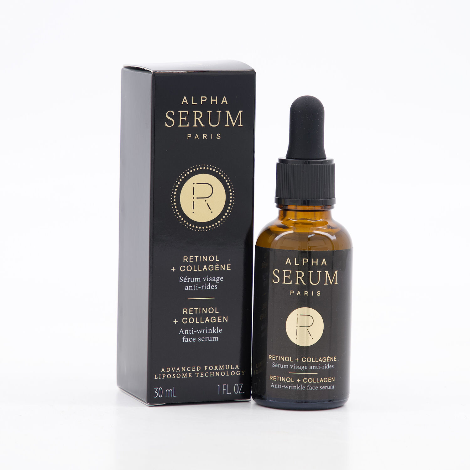 Alpha Serum Paris Retinol + Collagen Anti-Wrinkle Face Serum 30ml