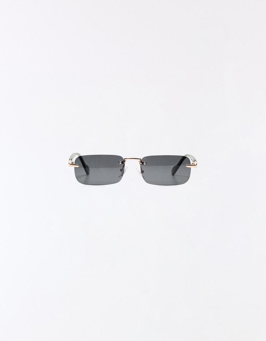 Rimless sunglasses