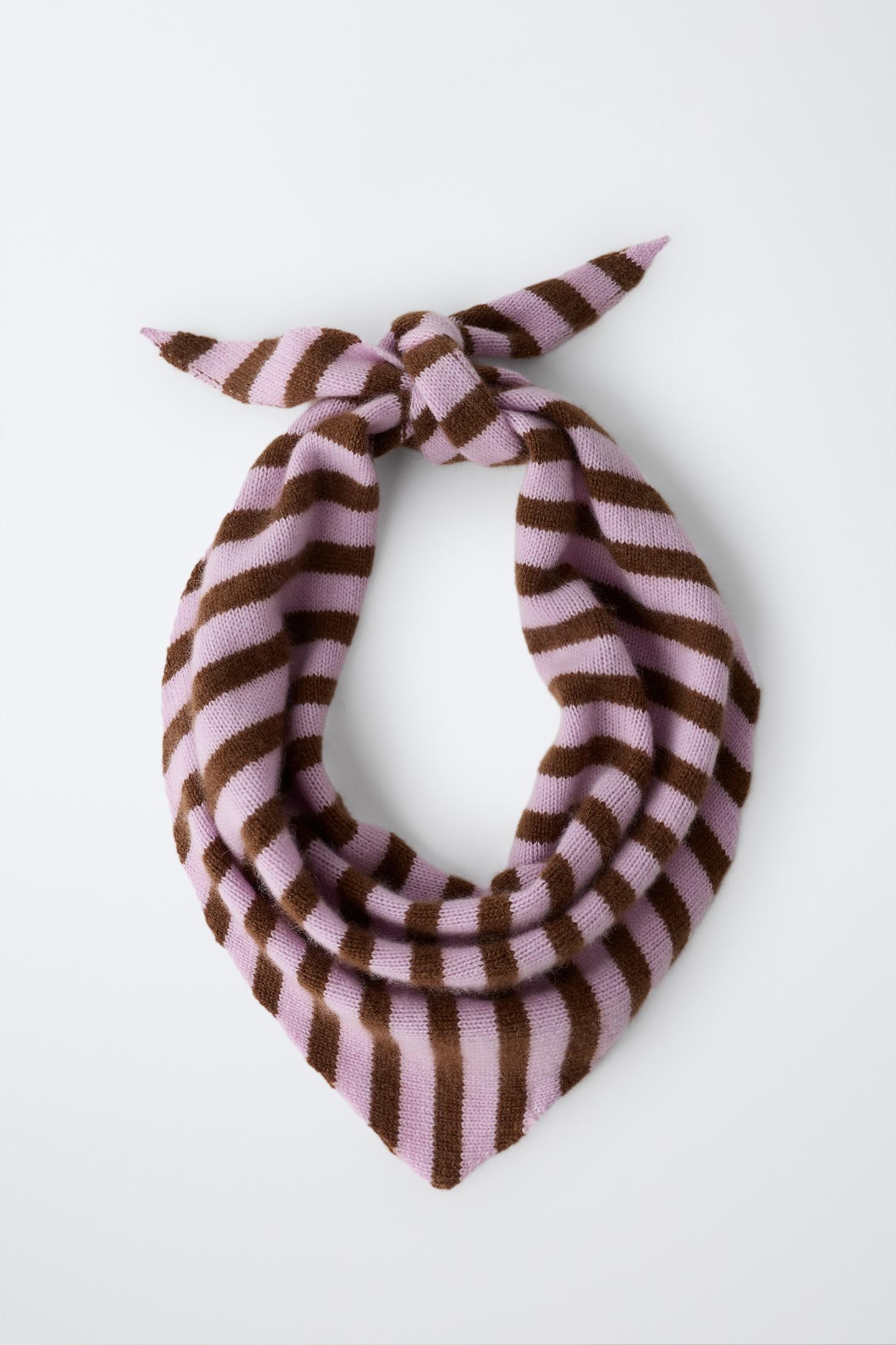  CASHMERE STRIPED SCARF 4