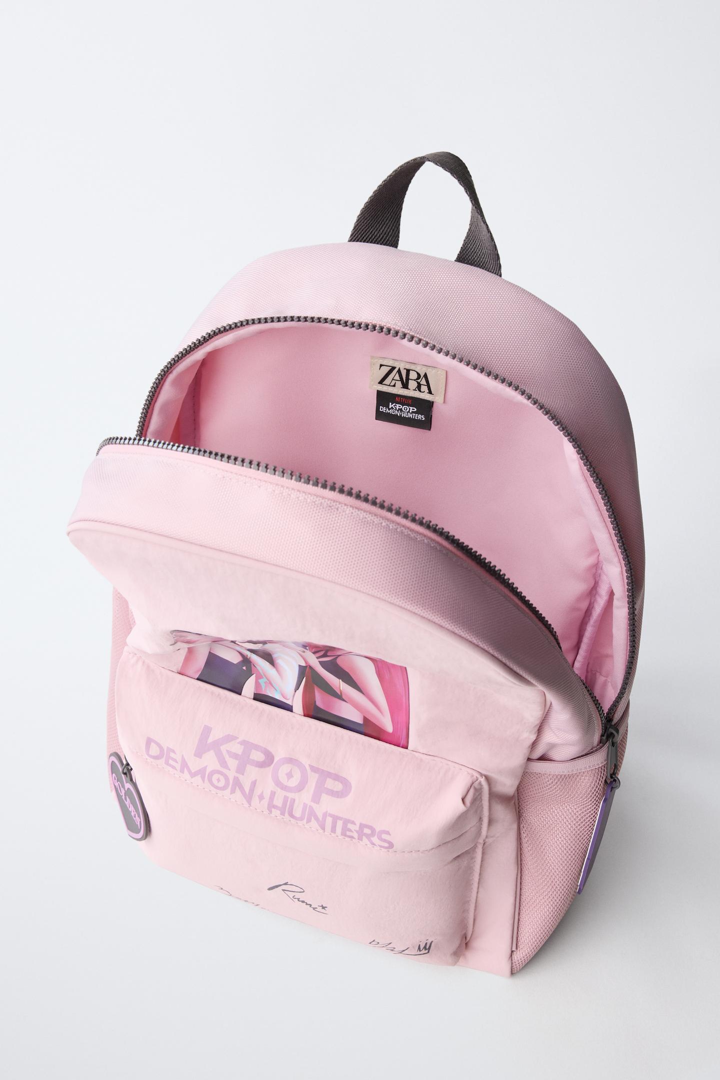 K-Pop Demon Hunters Pink Kids Backpack 5