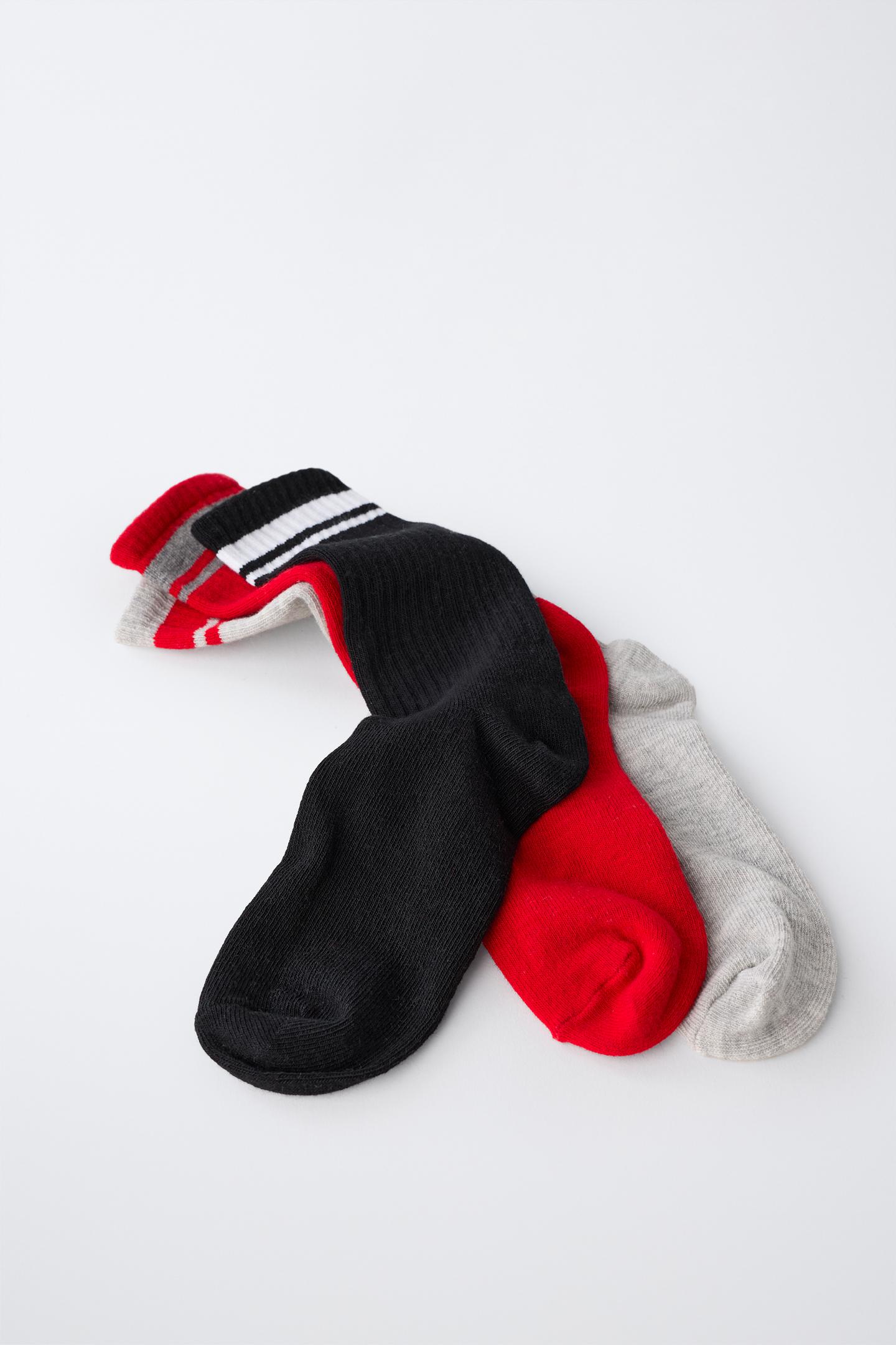 7-Pack Ribbed Sports Crew Socks 2