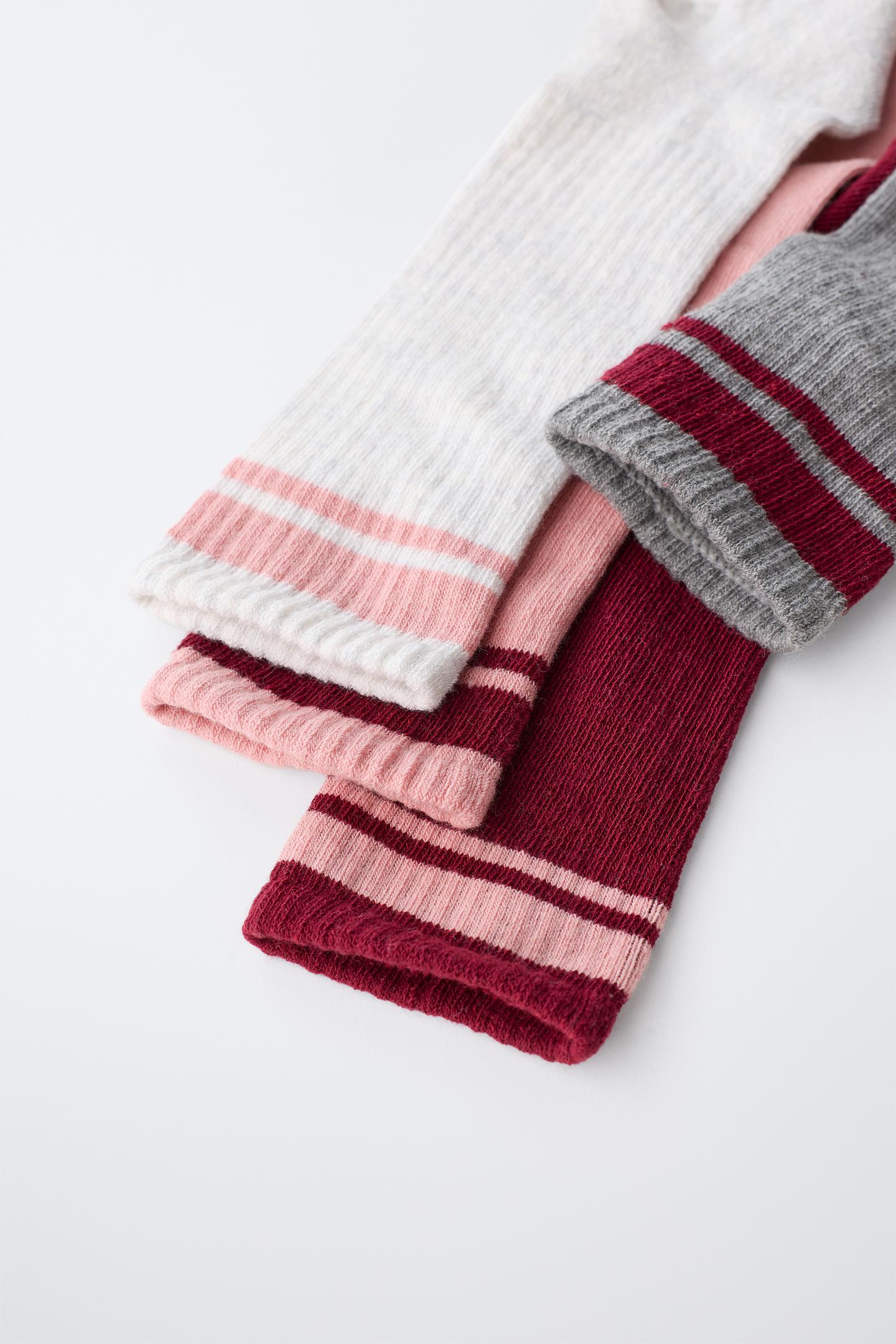 7-Pack Ribbed Sports Crew Socks 3