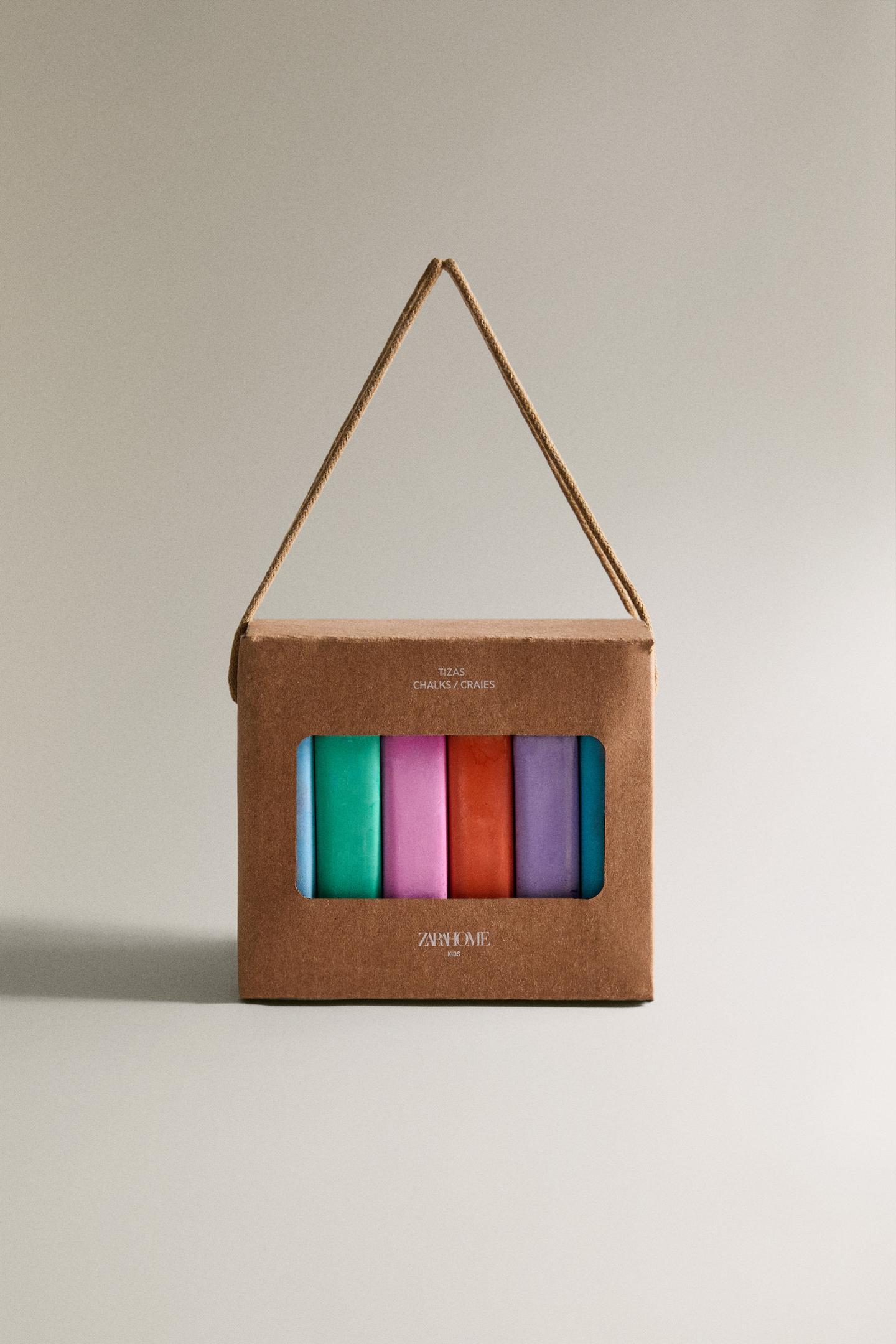 Jumbo Pastel Sidewalk Chalk Crayons Set 4