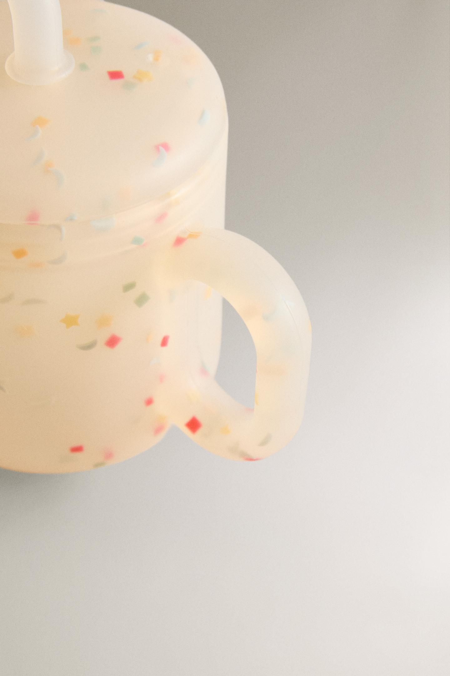 Confetti Silicone Children's Snack Cup 3