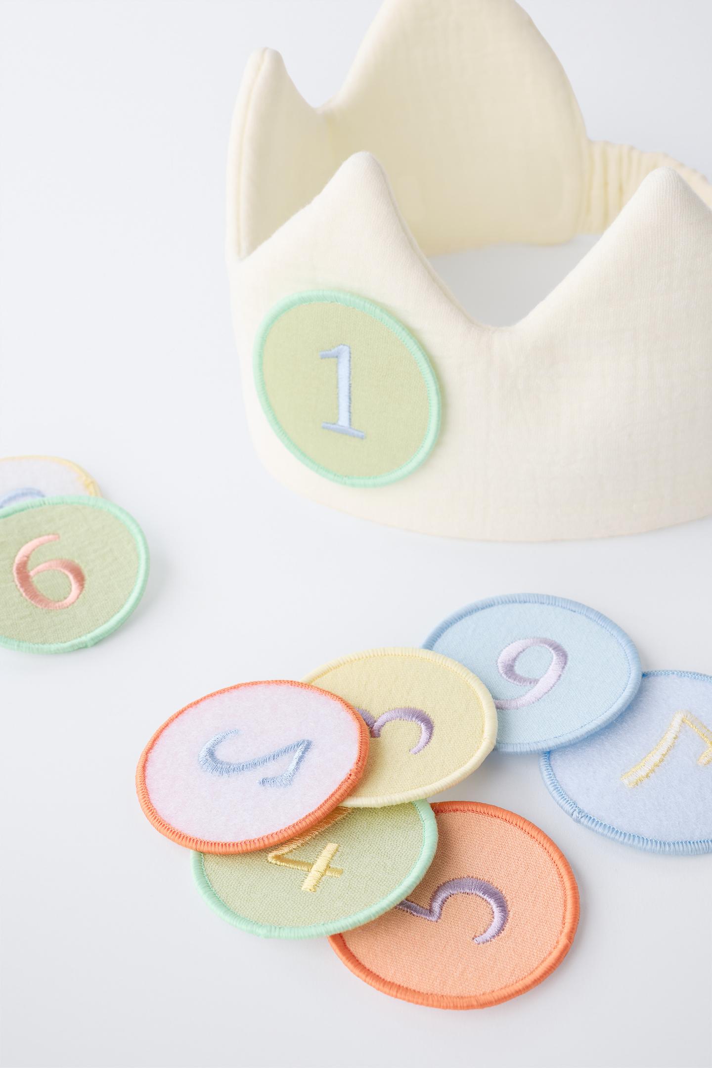 First Birthday Soft Fabric Crown 3