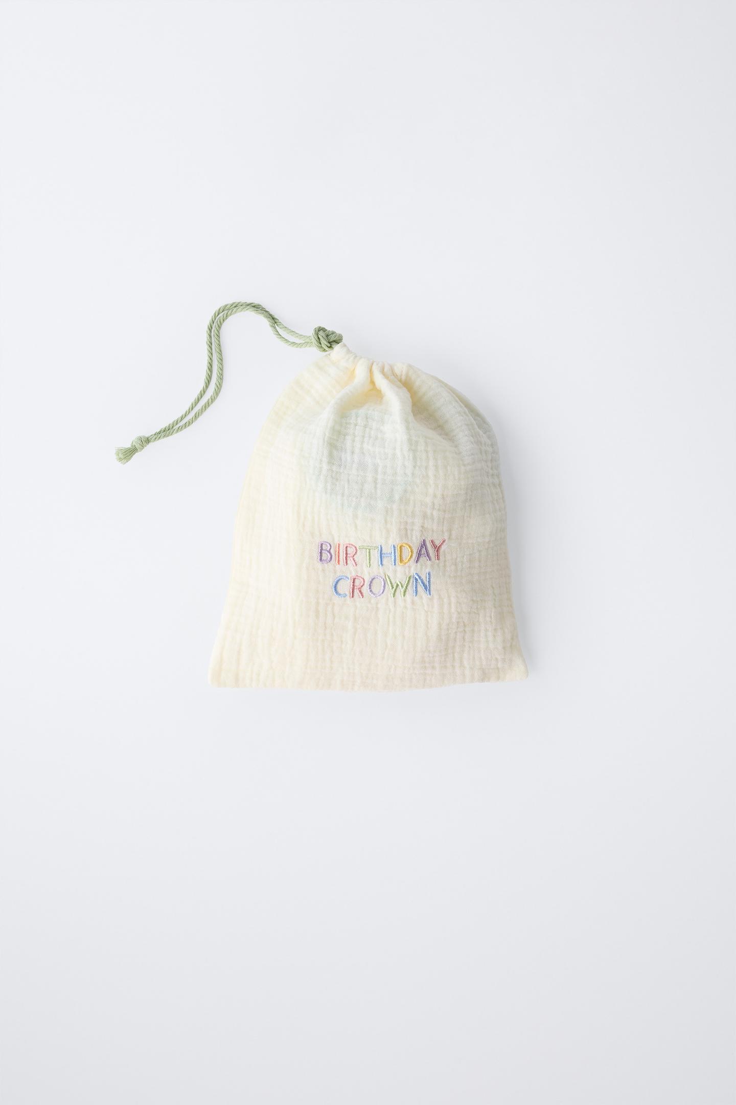 First Birthday Soft Fabric Crown 4