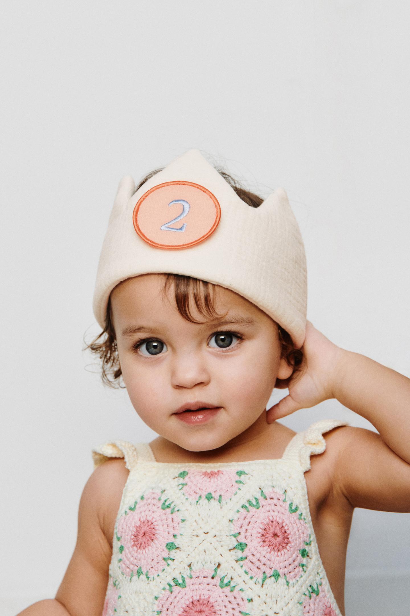 First Birthday Soft Fabric Crown 5