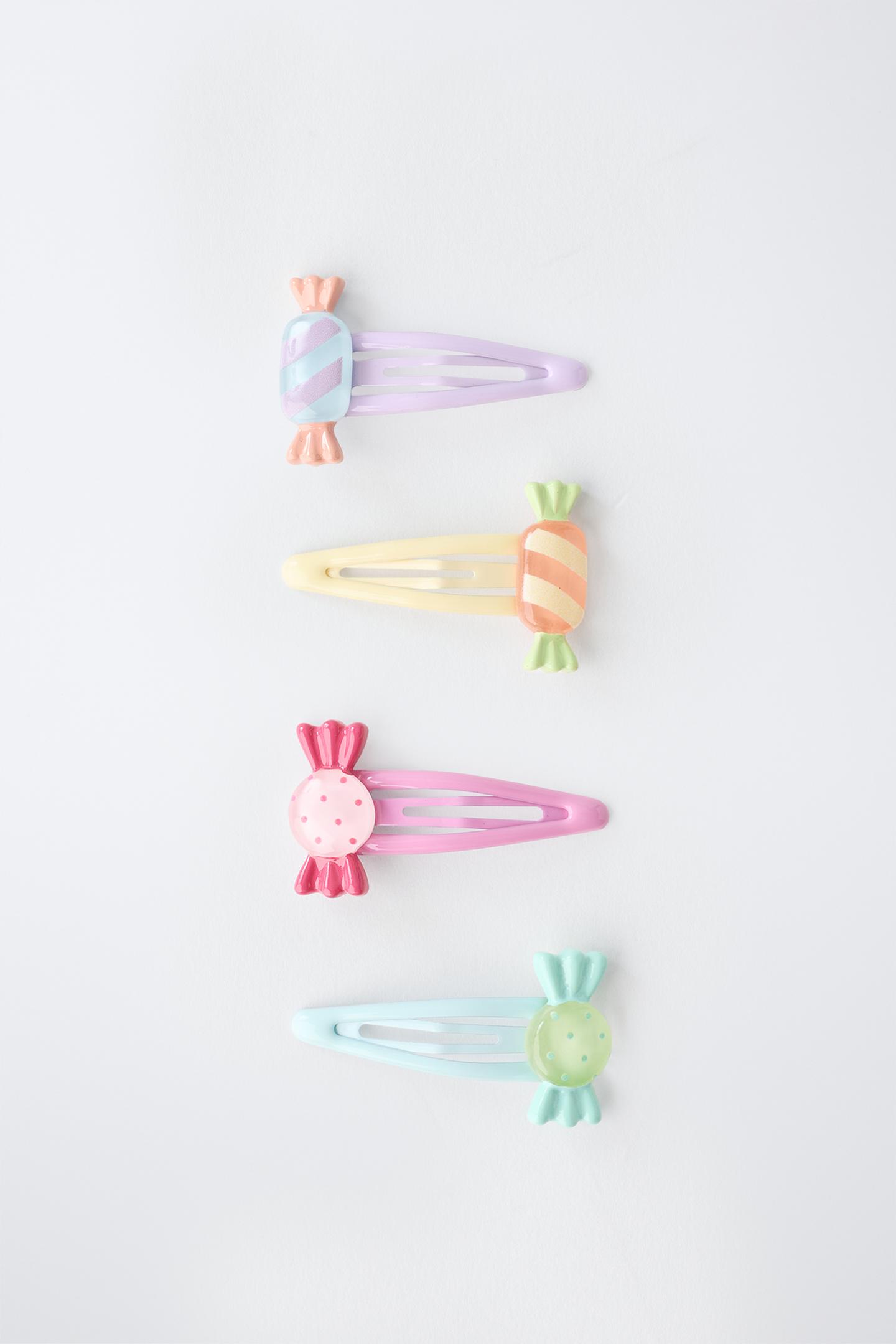 Sweet Treat Candy Hair Clip Set 4