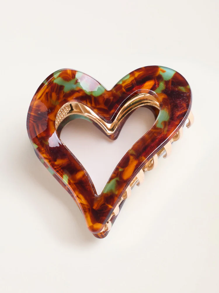 Tortoiseshell Effect Hair Claw Clip