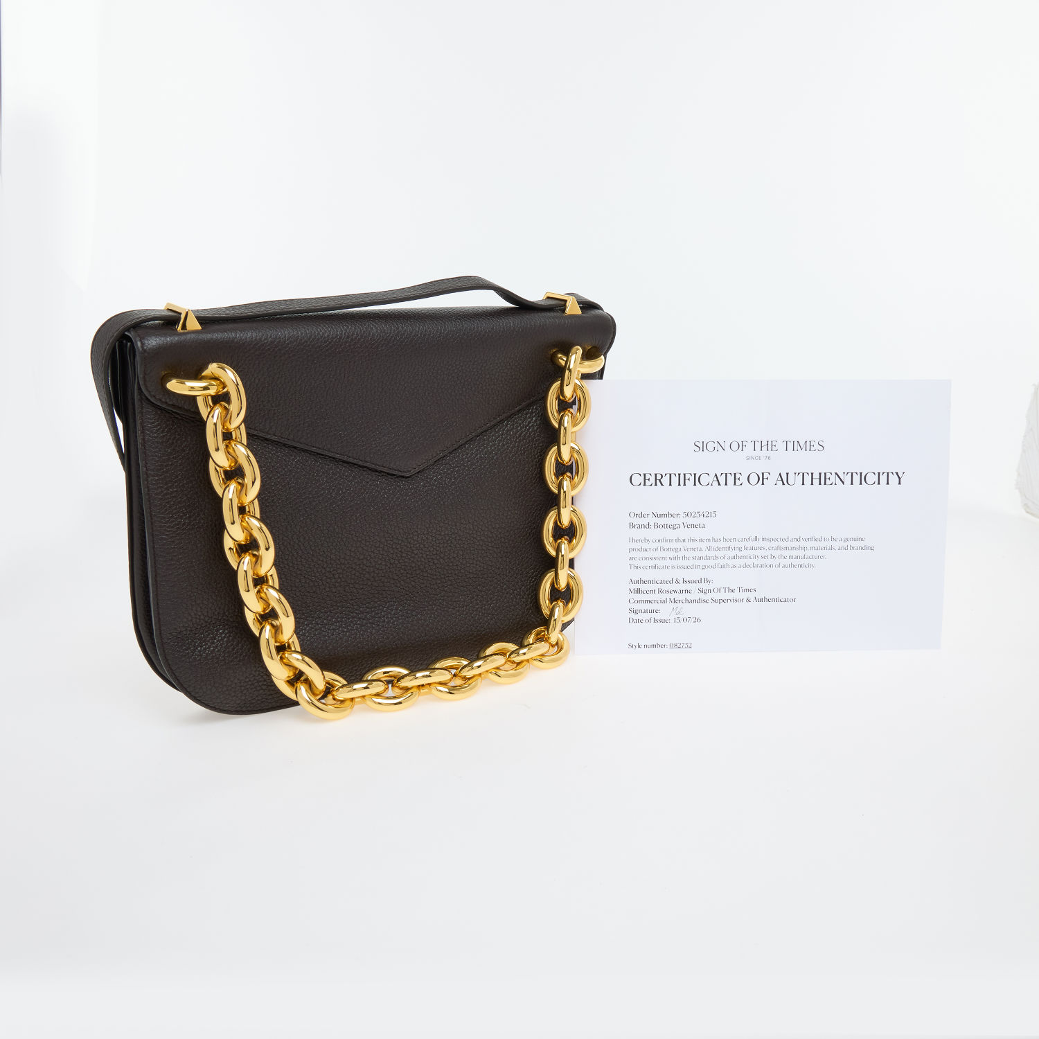 Classic Black Envelope Crossbody Bag 2