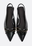 Pointed slingback ballet flats 2