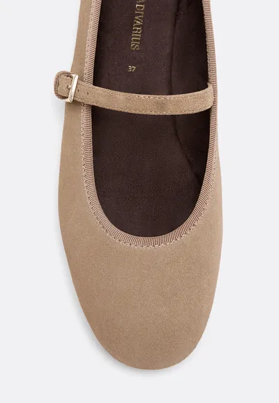 Leather Mary Jane ballet flats 2