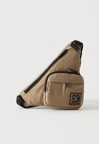UTILITY EMBLEM - Cross body bag - beige