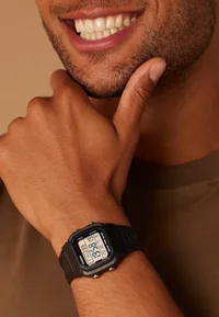 Digital watch - schwarz 2