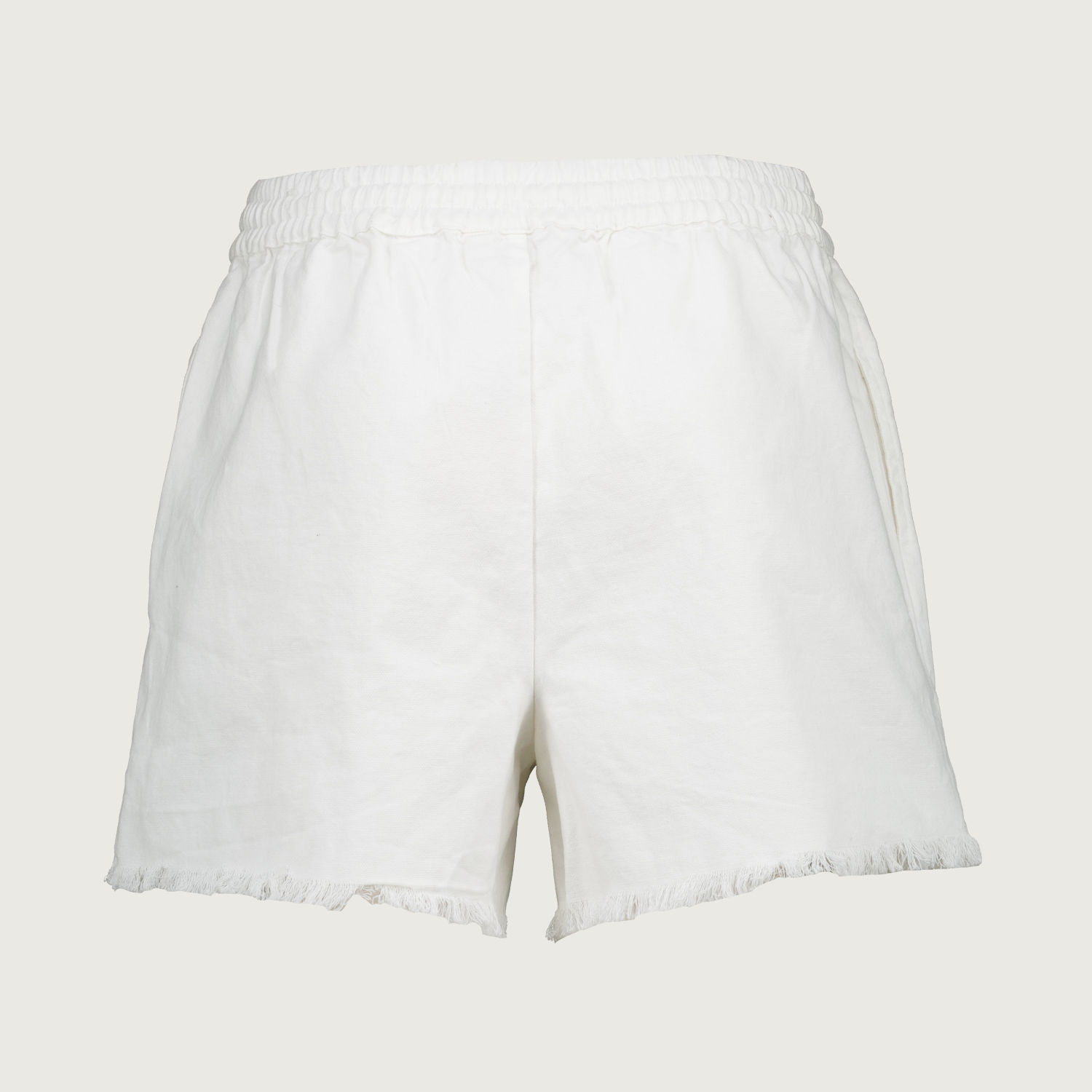 Women's Embroidered Cotton Drawstring Shorts 2