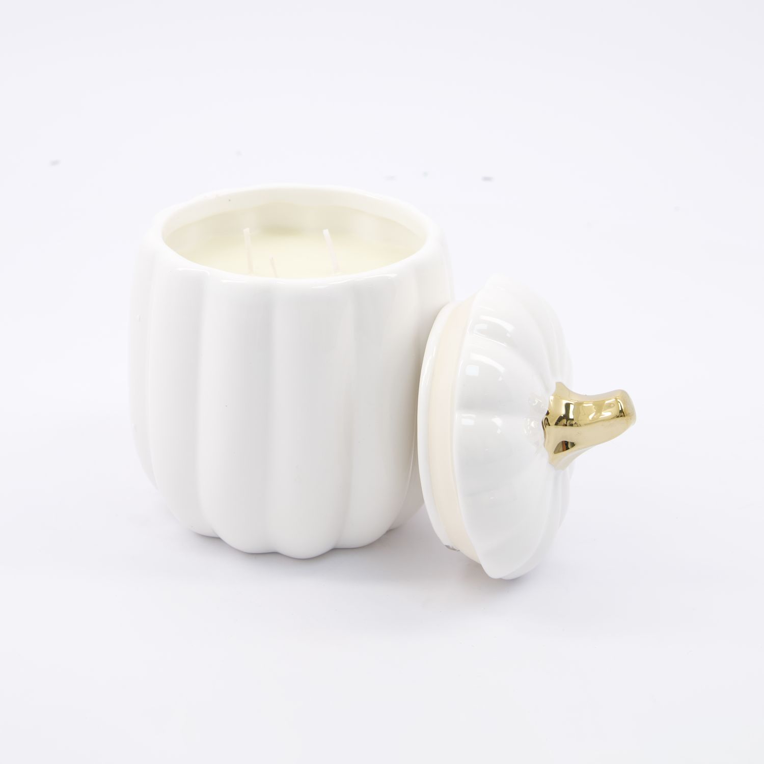 Pumpkin Chai Scented Ceramic Candle 764g