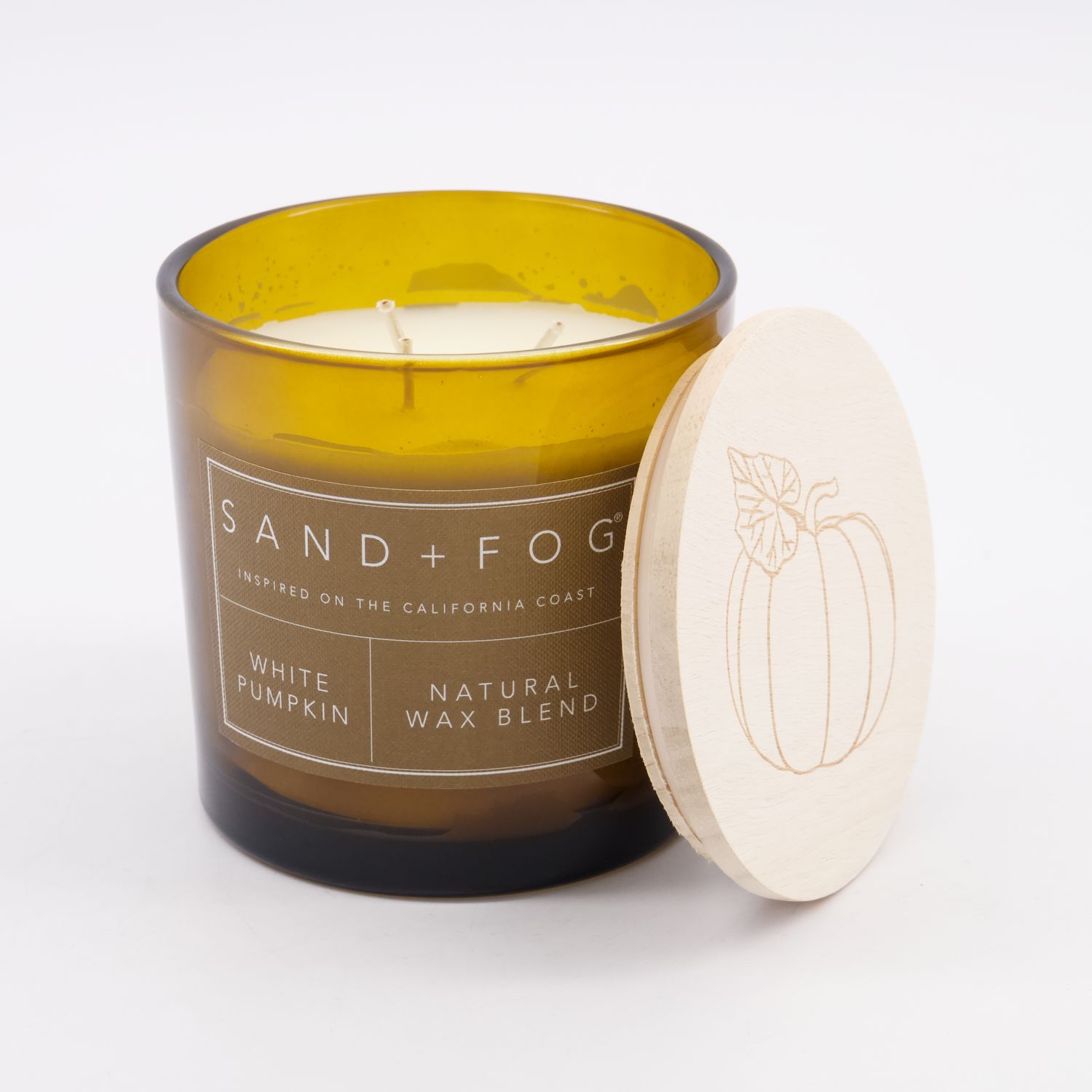 White Pumpkin Scented Candle 595g