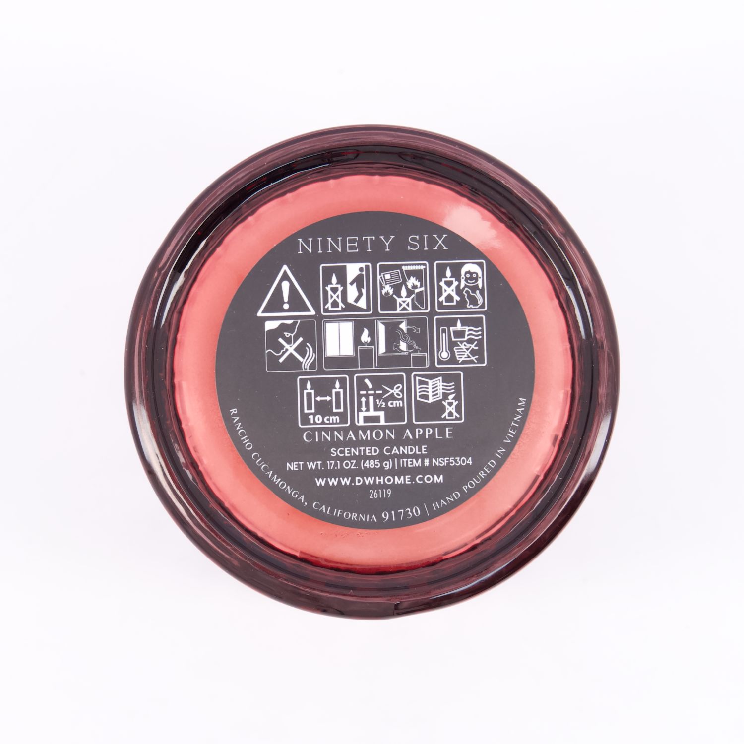 Cinnamon Apple Scented Candle 485g 2