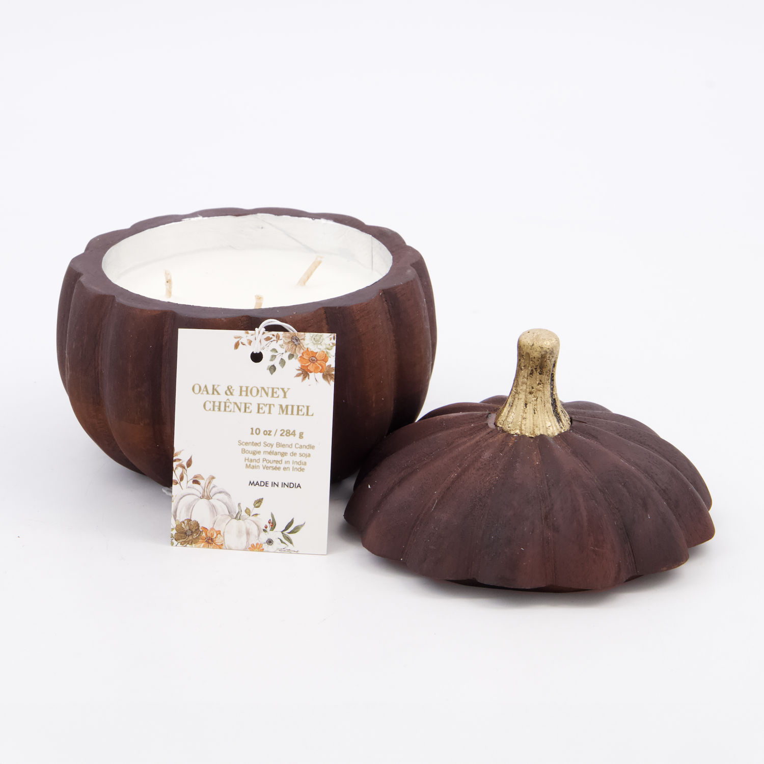 Oak & Honey Scented Candle 284g