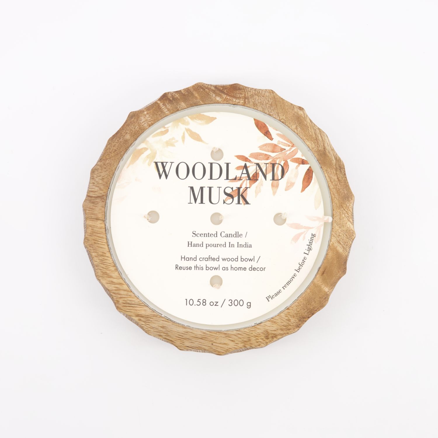 Woodland Musk Scented Candle 300g 2