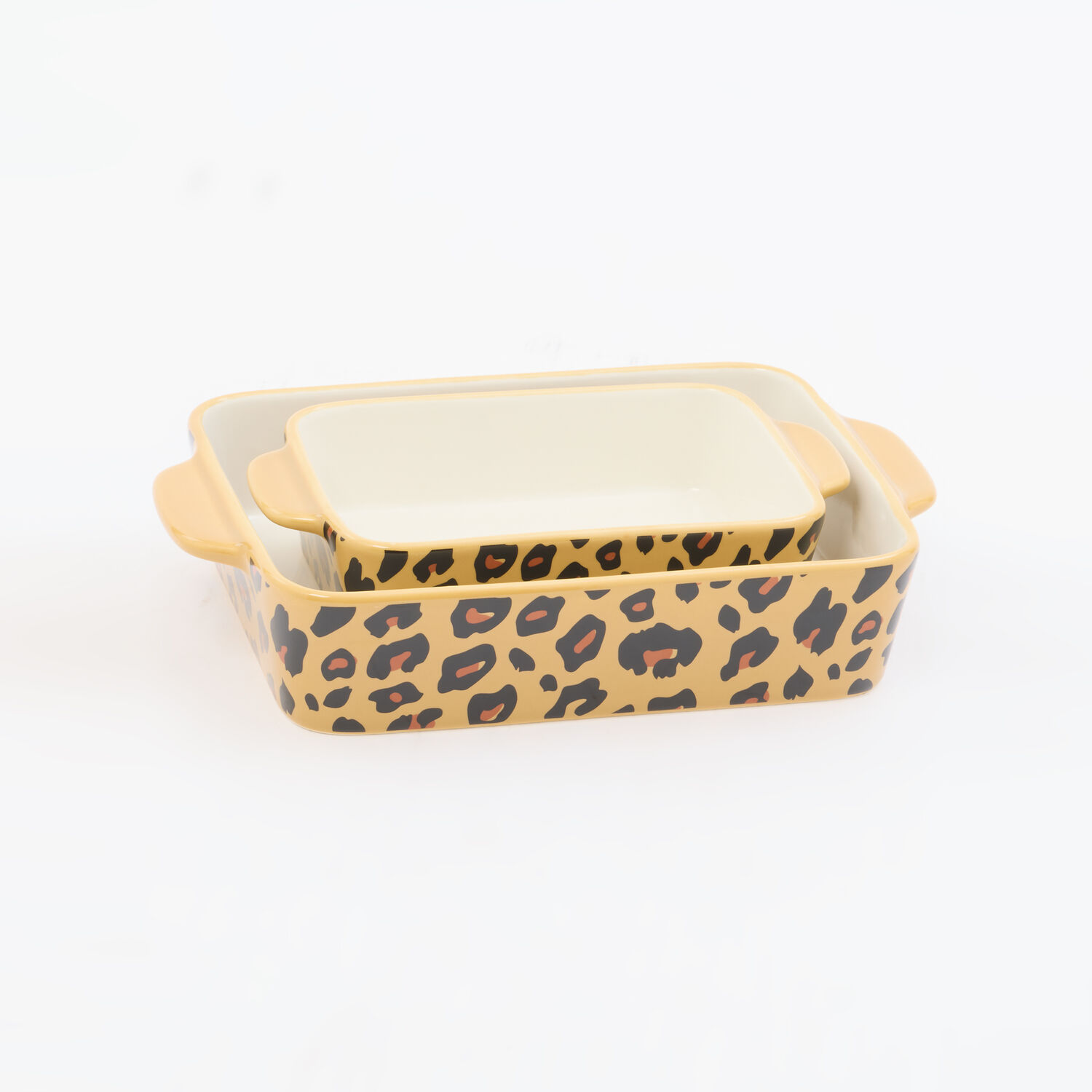 Brown Leopard Baking Dishes