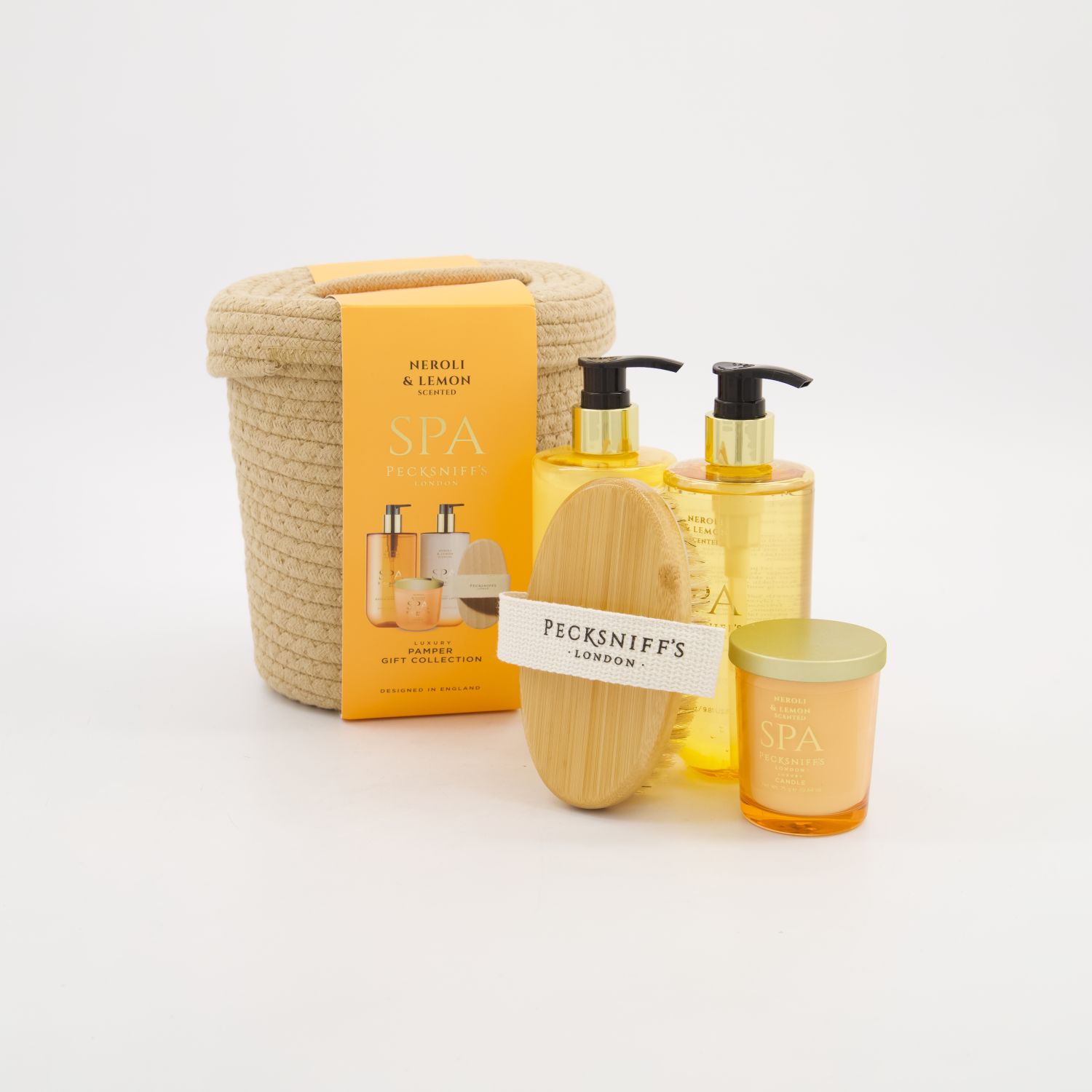 Pecksniff's Neroli & Lemon Spa Pamper Gift Collection