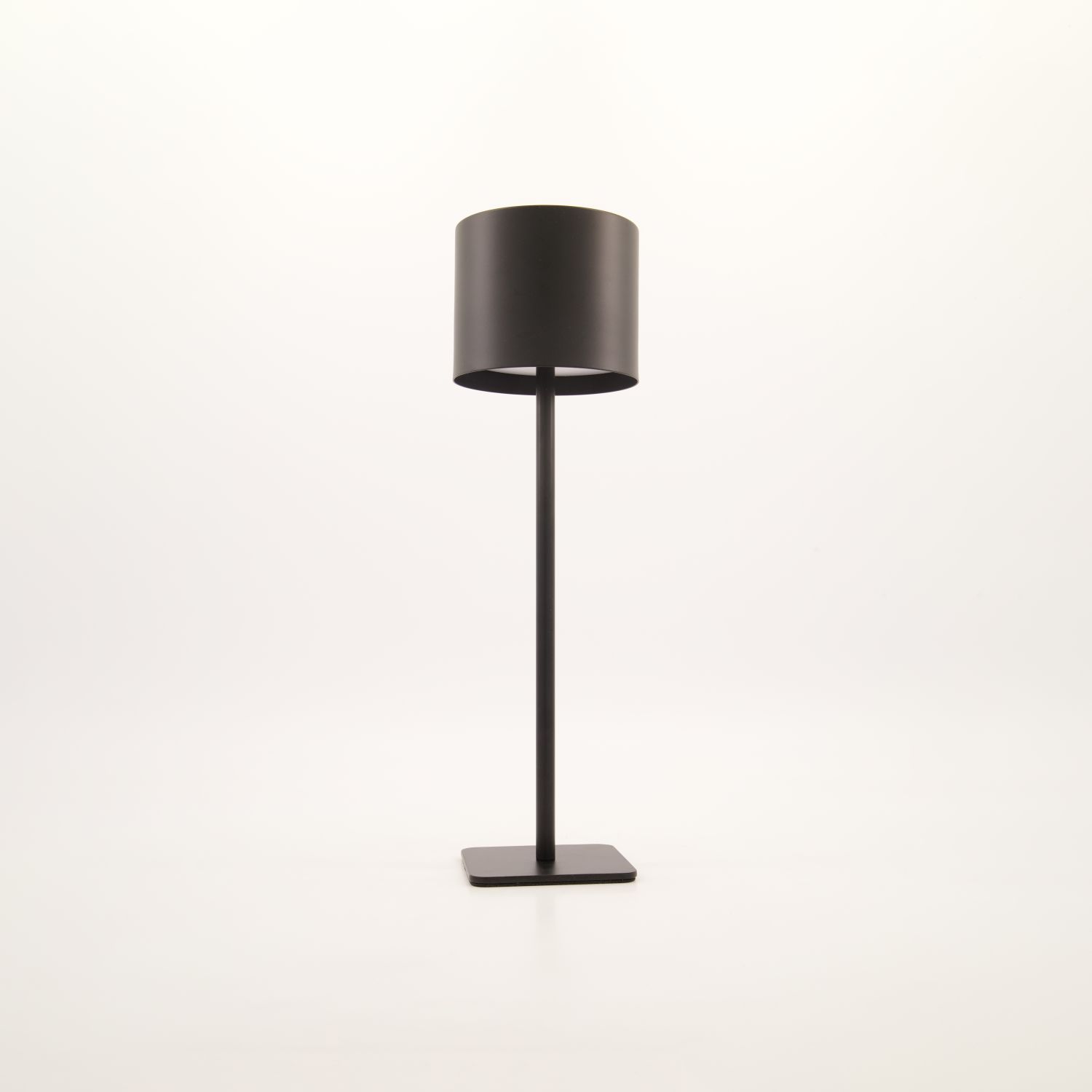 Black Rechargeable Touch Table Lamp 38x11cm