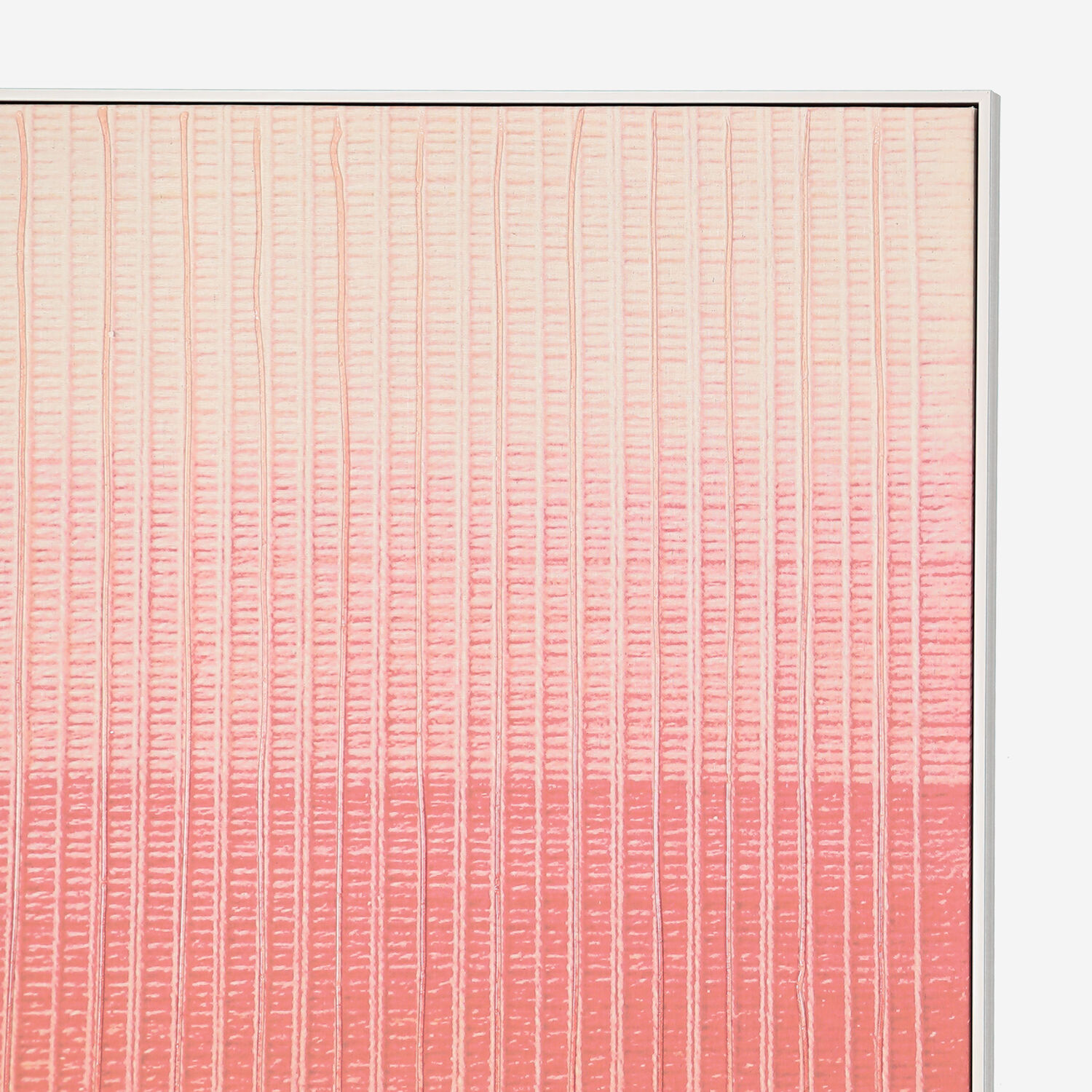 Parvez Blush Ombre Abstract Framed Wall Art 2