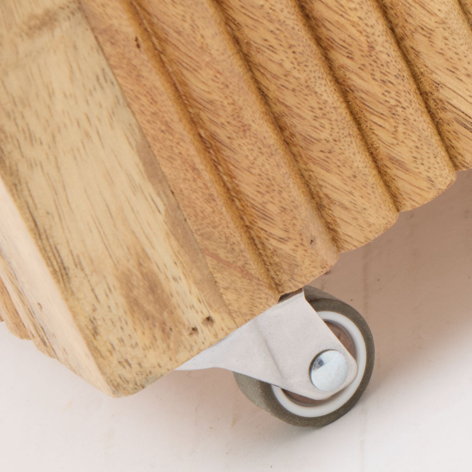 Wooden Three Tier Storage Trolley 3