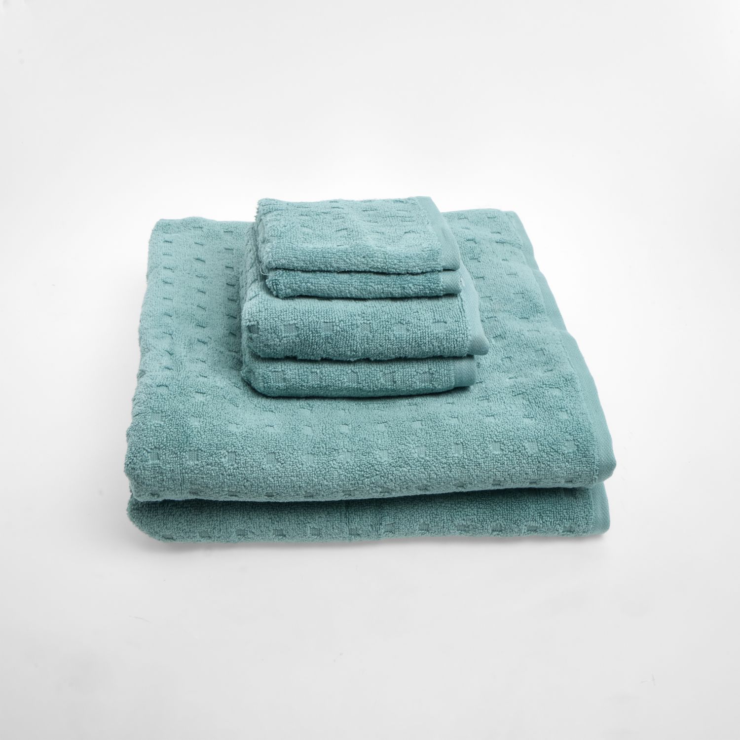 Six Pack Green Oversized Towel Set