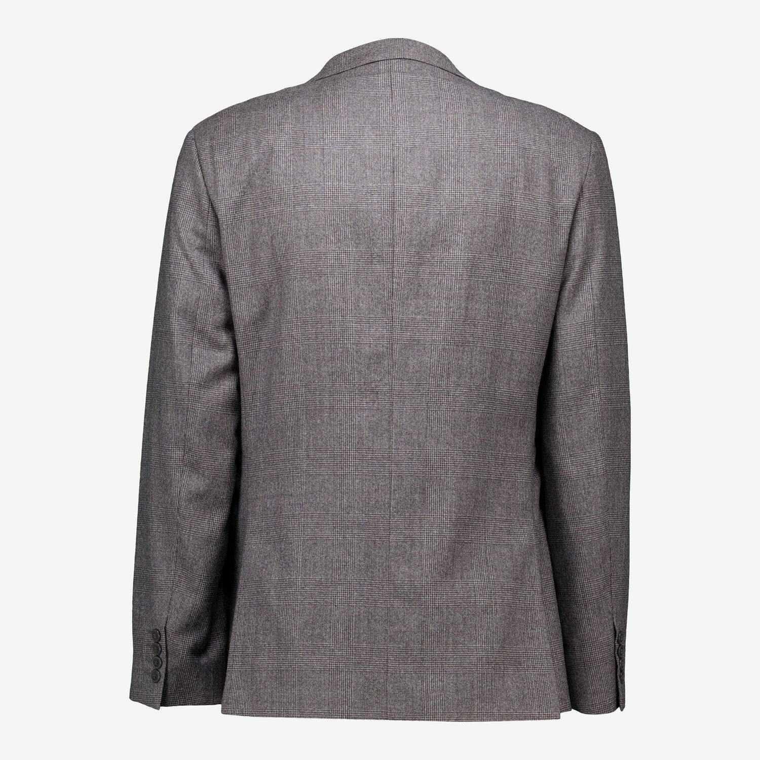 Grey Check Wool Blazer Jacket 2