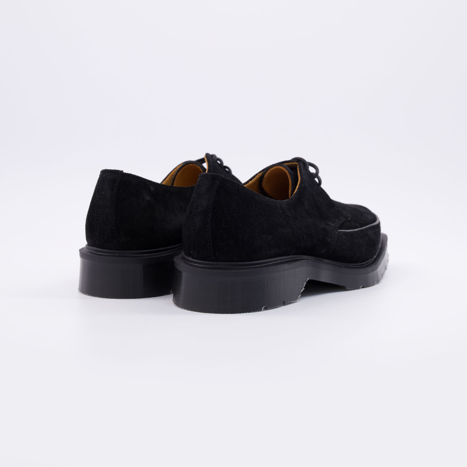 Black Suede Derby Shoes 2