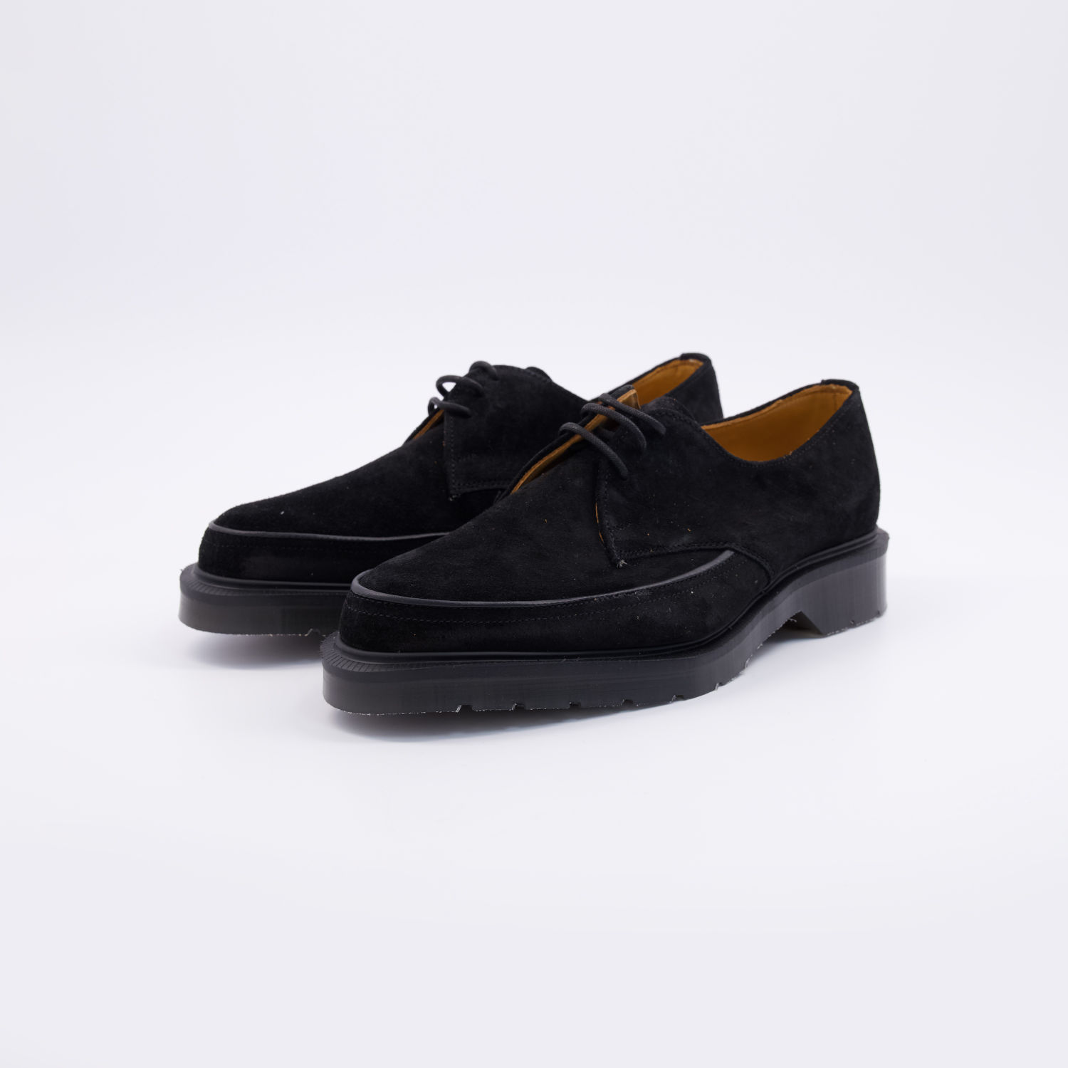 Black Suede Derby Shoes 3