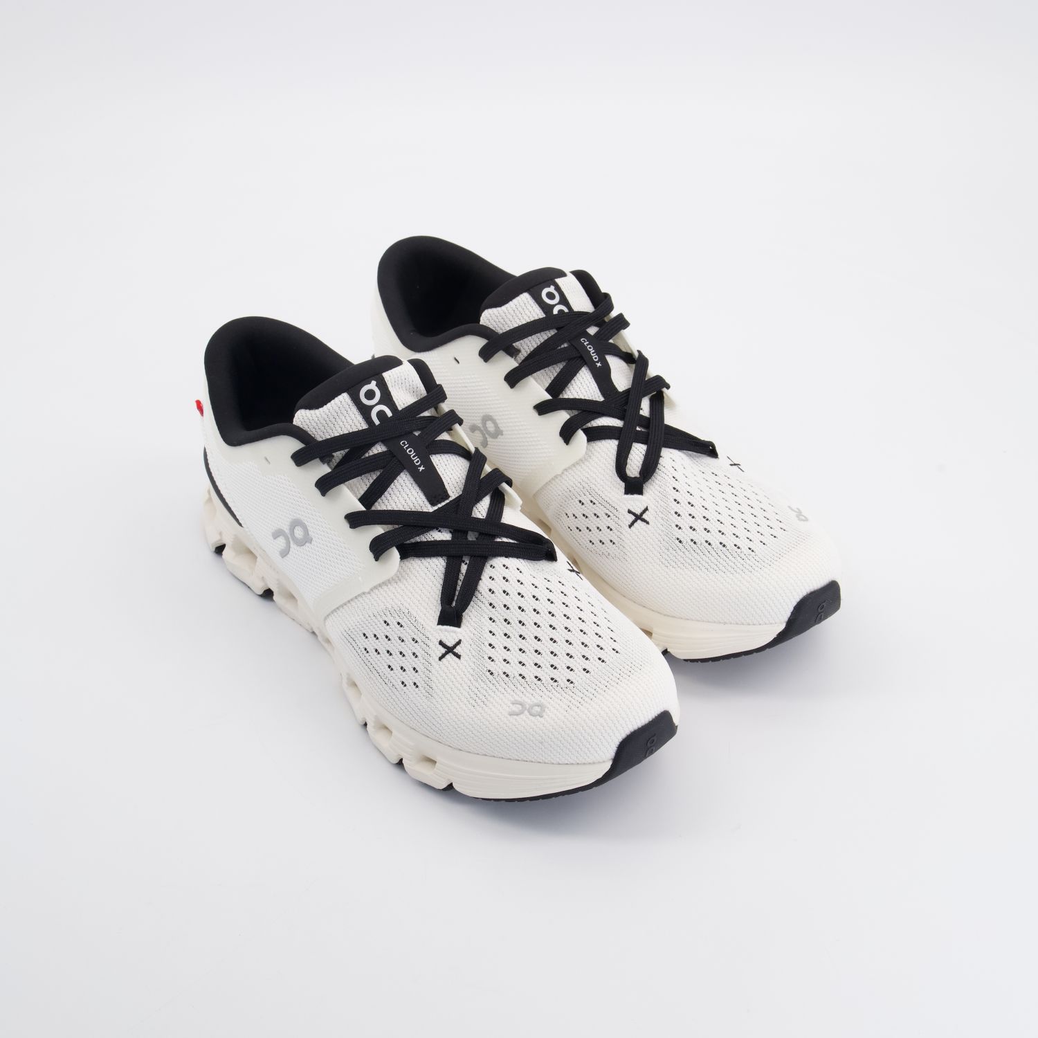 Men’s CloudStride White Performance Running Trainers